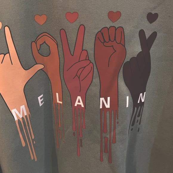 NWOT- positive diversity crewneck sweatshirt! Size M/L So soft! - Picture 2 of 15